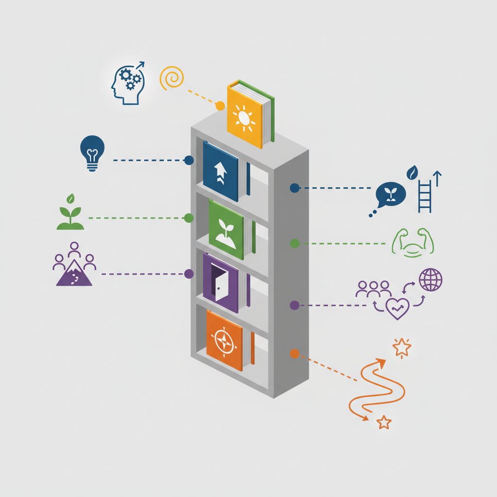 Книжкова полиця: 5 бестселерів, що надихають на особистісні зміни