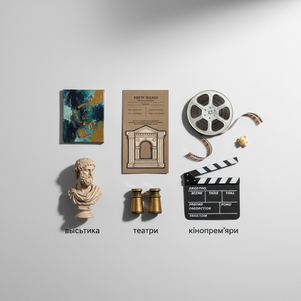 Огляд культурних подій тижня: виставки, театри та кінопрем’єри