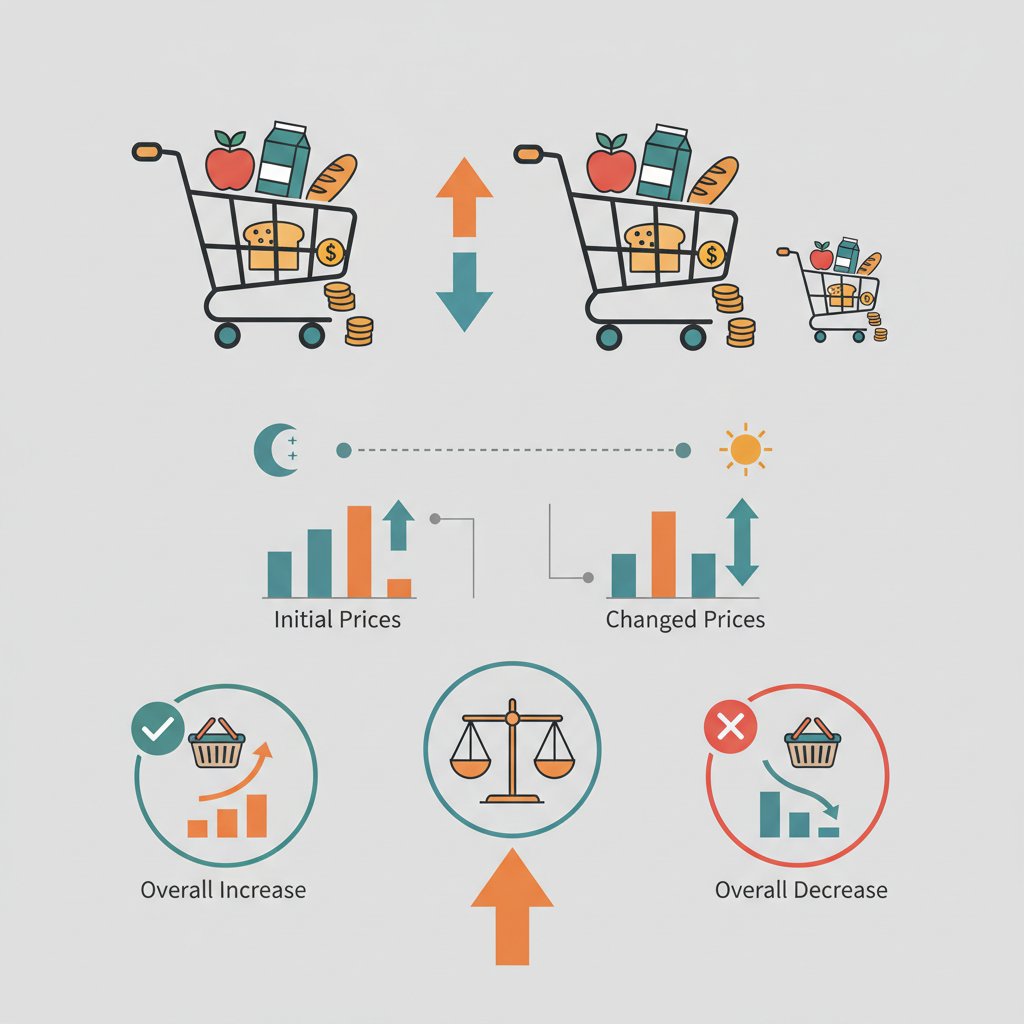 Огляд споживчого кошика: як змінилися ціни за останній місяць