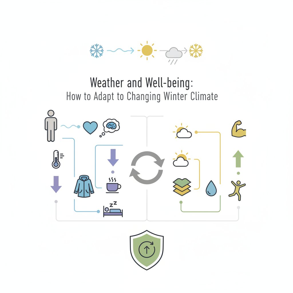 Погода та самопочуття: як адаптуватися до мінливого клімату зими