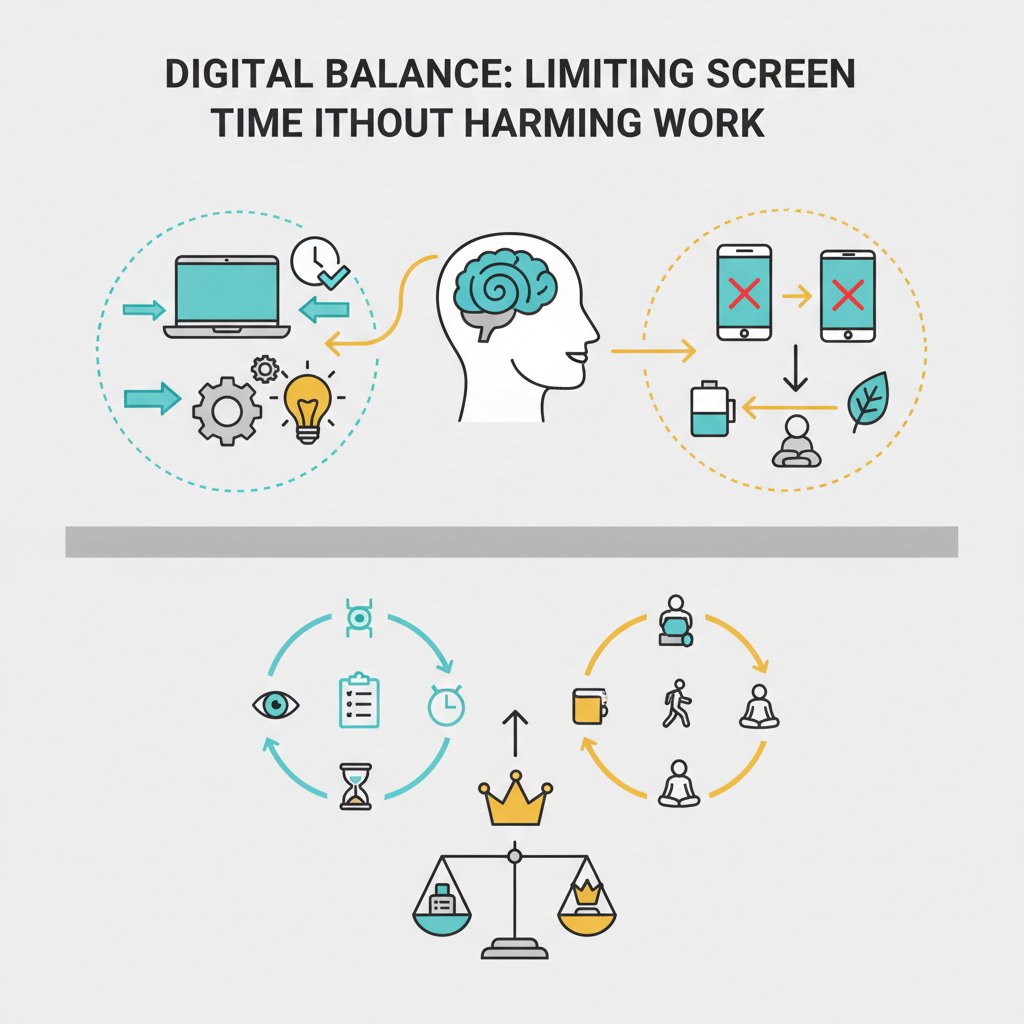 Цифровий баланс: як ефективно обмежити екранний час без шкоди для роботи