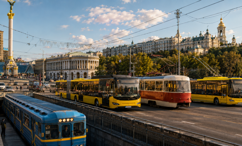Громадський транспорт Києва