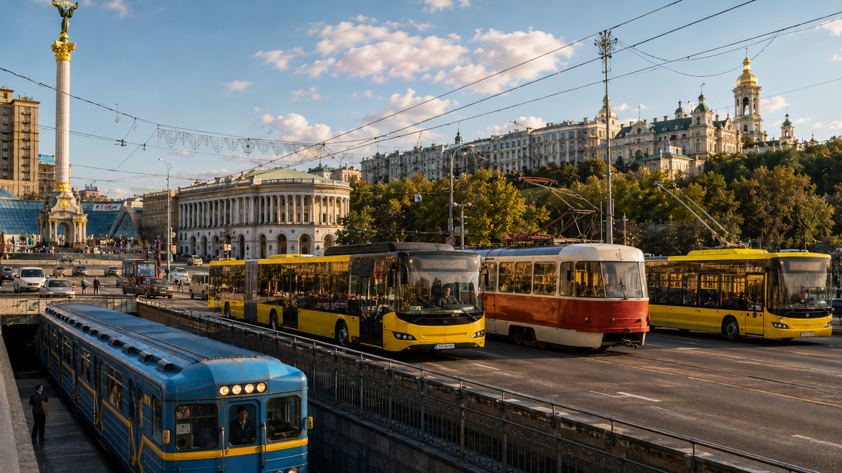 Громадський транспорт Києва