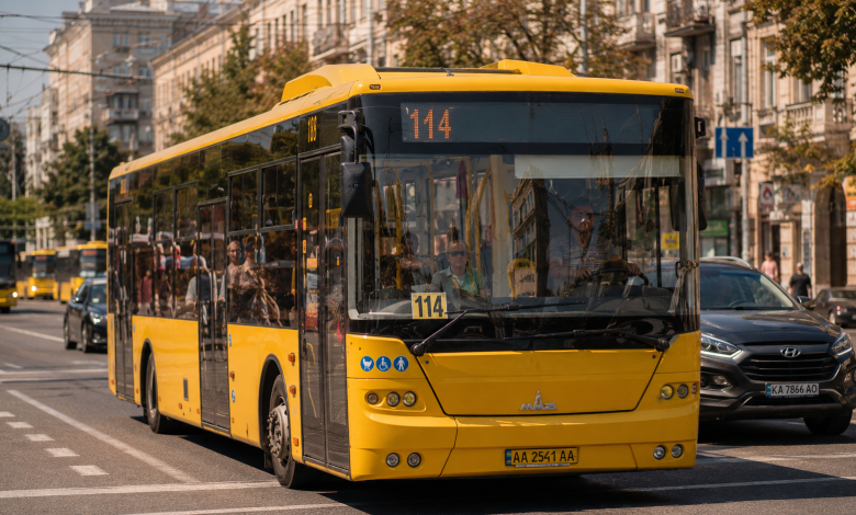 Автобус 114 Київ: маршрут, зупинки та розклад руху