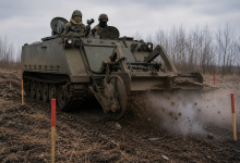 розмінування за допомогою M113