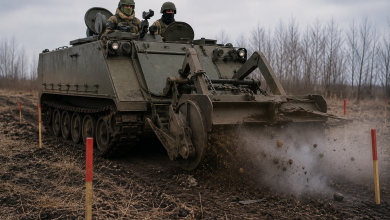 розмінування за допомогою M113