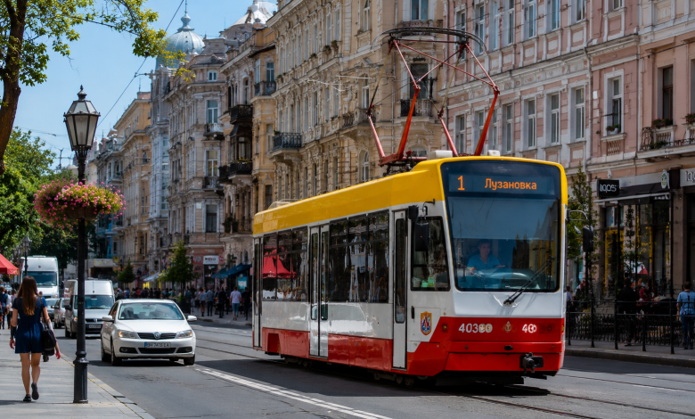 Трамвай №1 в Одесі