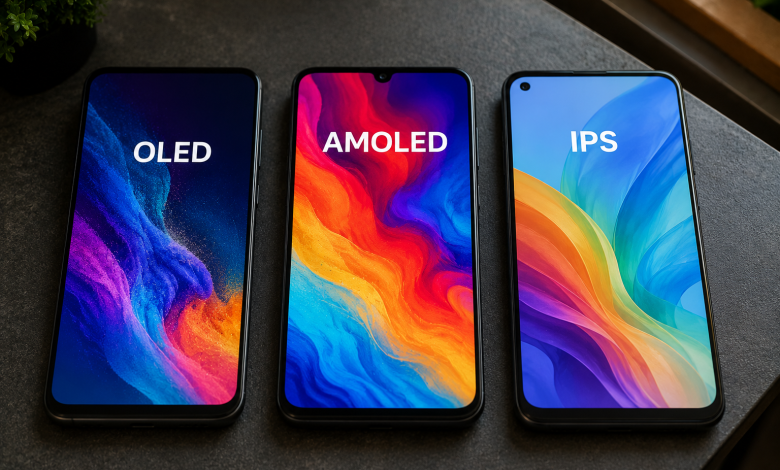 OLED, AMOLED или IPS