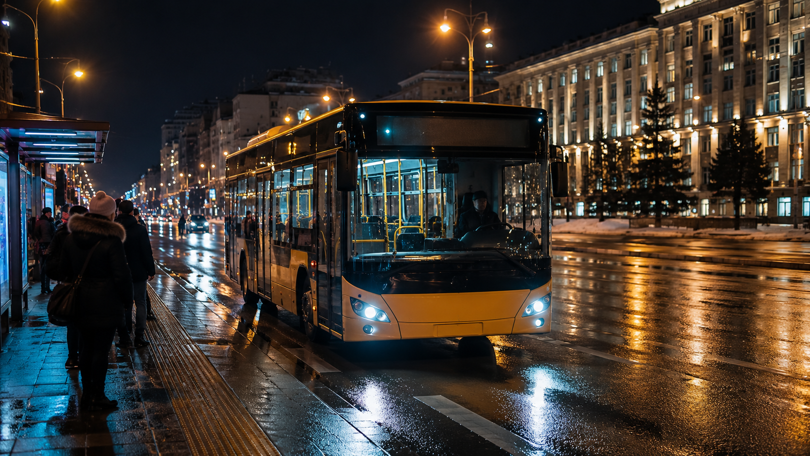 Нічний транспорт у Києві — маршрути, розклад та як дістатися вночі