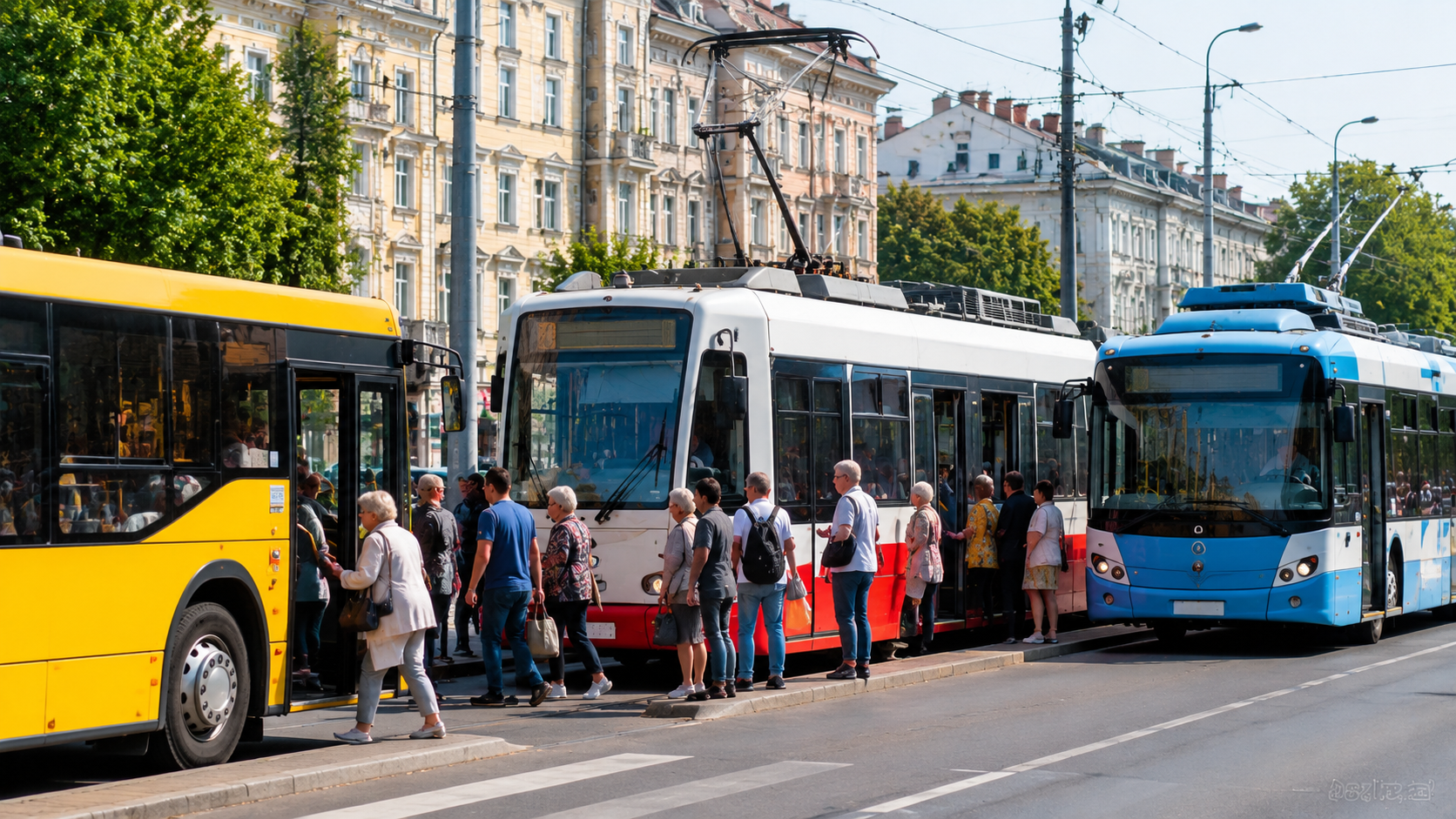 Ціна проїзду в транспорті України — автобуси, трамваї та тролейбуси