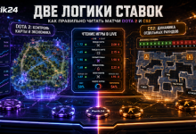 Две логики ставок в Parik24 на матчи Dota 2 и CS2