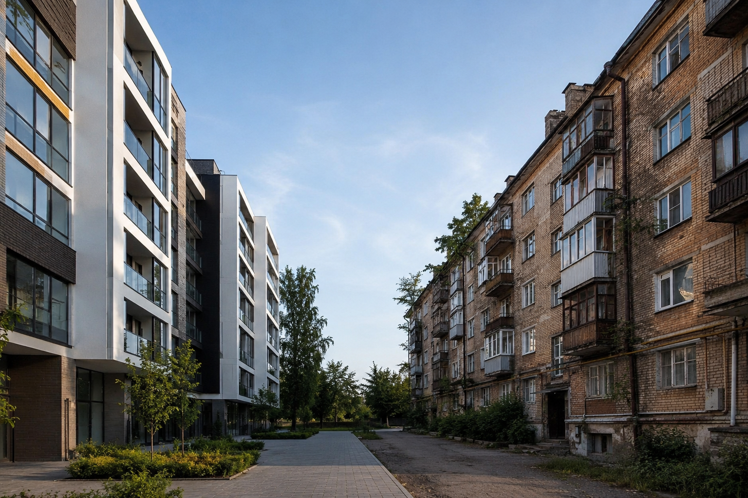 Особенности новостроек и старого жилого фонда