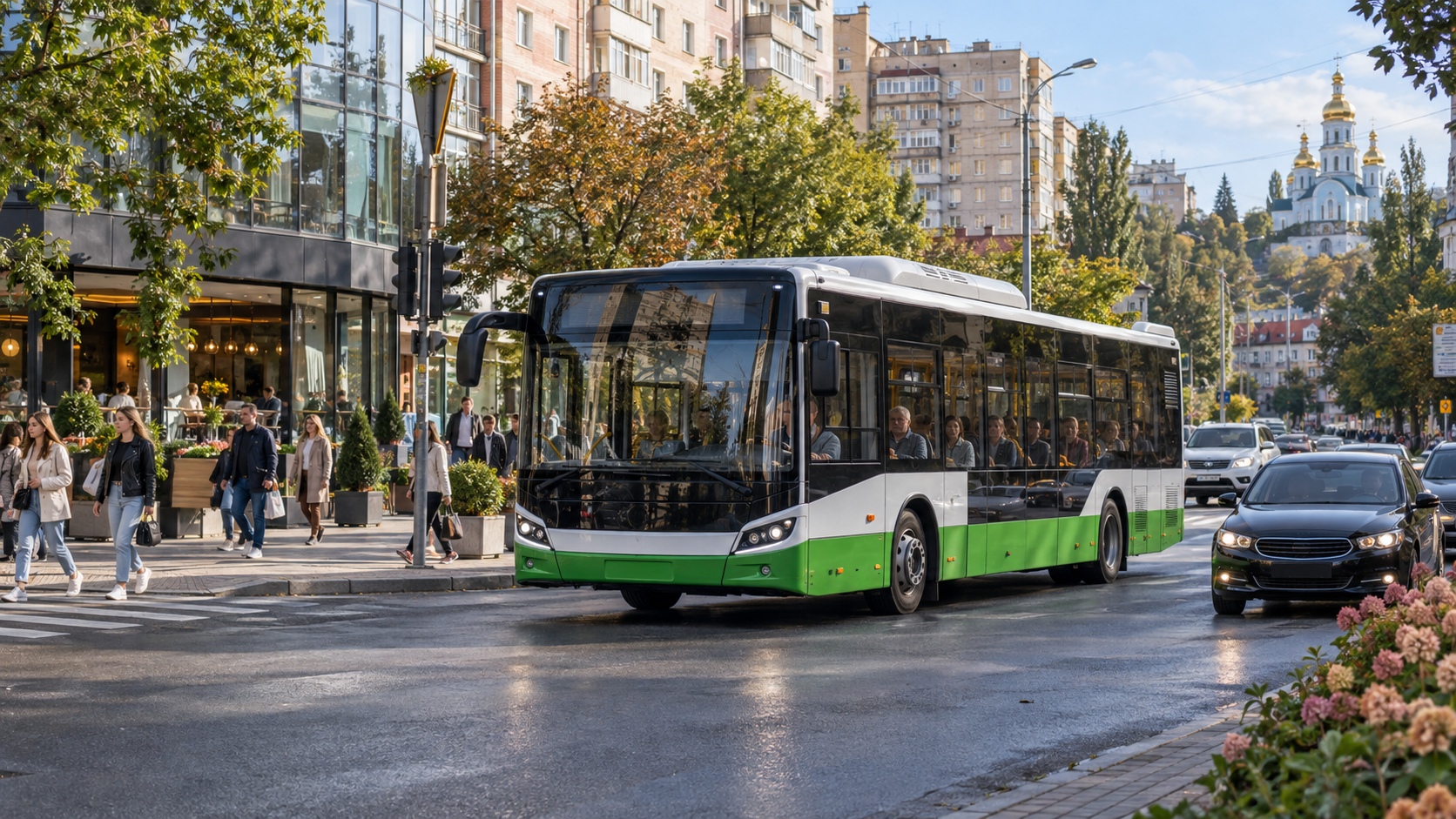 Автобус №12 у Хмельницькому — міський маршрут і зупинки