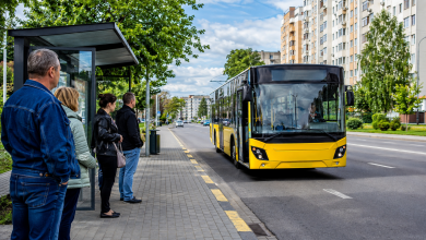 Автобус у Луцьку на міському маршруті