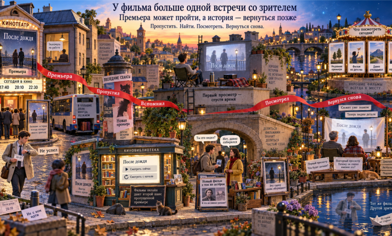 Фильмы онлайн для пропущенных премьер и повторного просмотра любимого кино