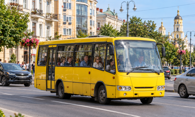 Маршрутка №28 у Вінниці — маршрут і зупинки