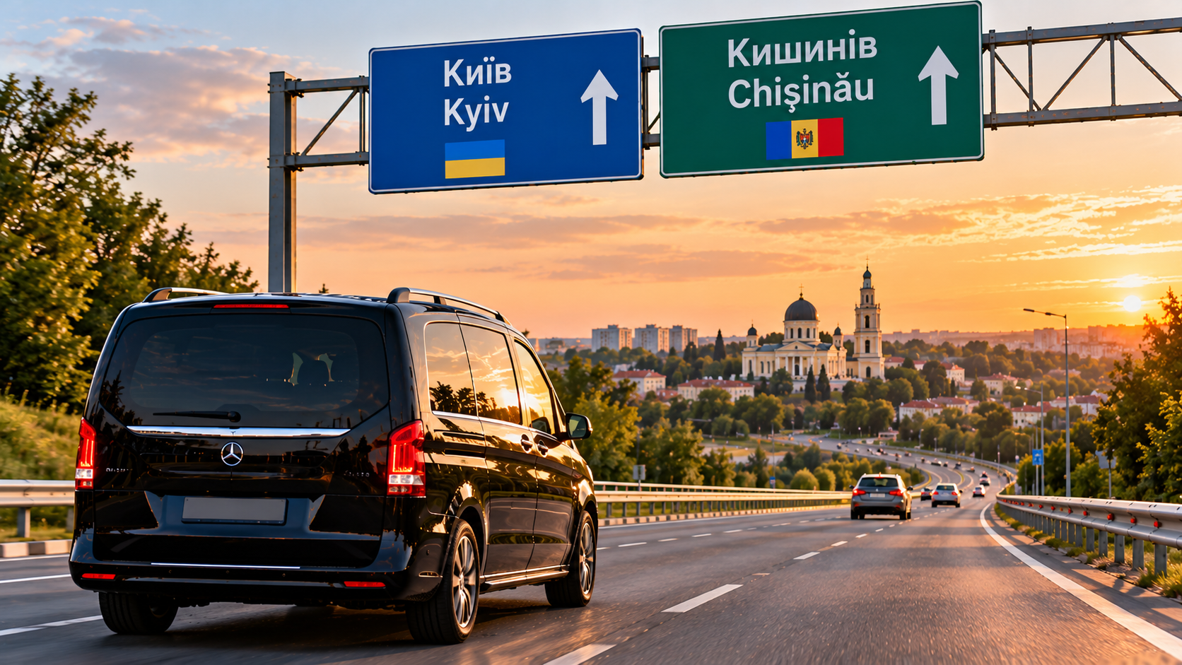 Трансфер Київ Кишинів